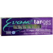 Πιπάκια TARGET-EVANS Super Slim (ΜΩΒ)