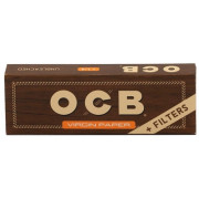 Τσιγαρόχαρτο OCB Virgin Slim + Tips (ΚΑΦΕ)