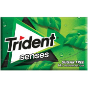 TRIDENT SENSES Δυόσμος 27gr.(ΠΡΑΣΙΝΟ)