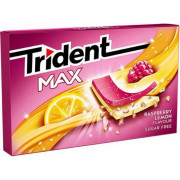 TRIDENT MAX Βατόμουρο-Λεμόνι (ΜΩΒ-φυλλ.)