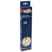 ΜΟΛΥΒΙ Groovy με Γόμα HB (12pcs.)