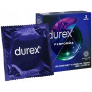 DUREX Extended Pleasure (ΜΑΥΡΟ-3pcs.)