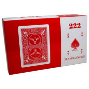 Τράπουλα Πλαστικοποιημένη "POKER 222"