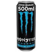 MONSTER ENERGY Absolutely Zero 500ml (MΠΛΕ)