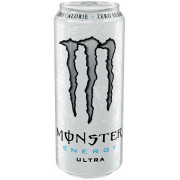MONSTER ENERGY ULTRA 500ml (ΛΕΥΚΟ)