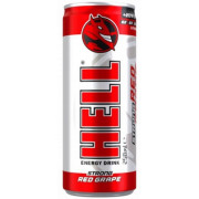 HELL ENERGY Red Grape 250ml (ΛΕΥΚΟ-ΚΟΚΚΙΝΟ)