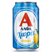 ΑΛΦΑ κουτί χωρίς Αλκοόλ με Λεμόνι 330ml  3+1