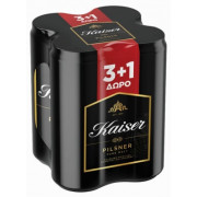 KAISER κουτί 500ml (4pack) 3+1